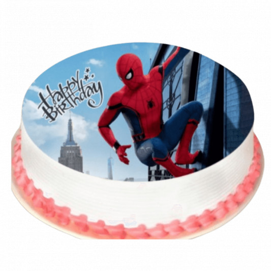 Spiderman Photo Cake online delivery in Noida, Delhi, NCR, Gurgaon