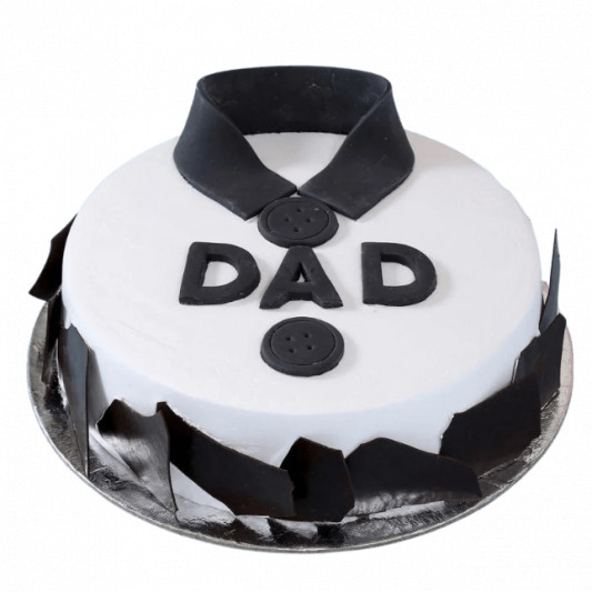 Classic Fondant Dad Cake online delivery in Noida, Delhi, NCR, Gurgaon