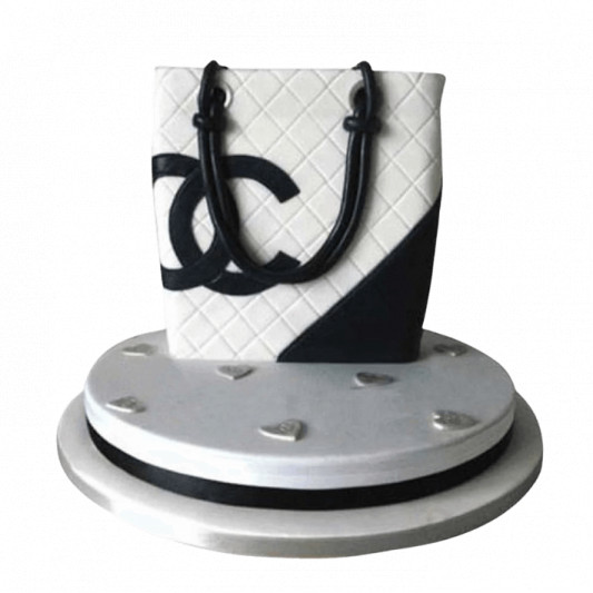 Classy Chanel Bag Cake online delivery in Noida, Delhi, NCR, Gurgaon