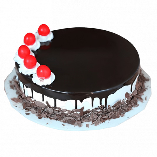 Enthralling Black Forest Delight Cake online delivery in Noida, Delhi, NCR, Gurgaon