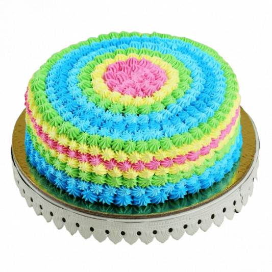 Colourful Creamy Cake online delivery in Noida, Delhi, NCR, Gurgaon