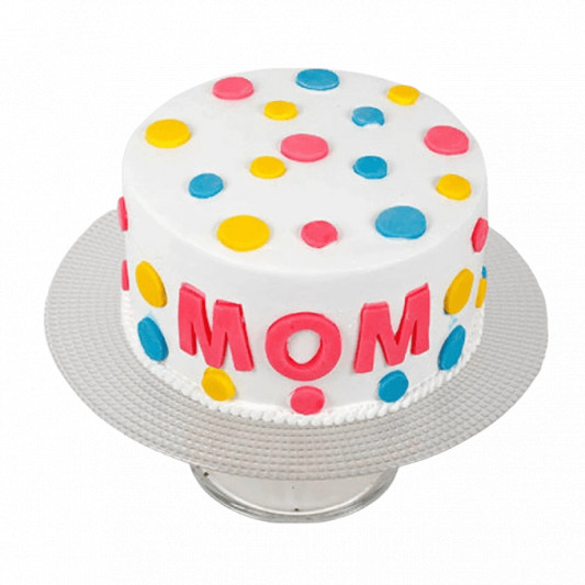 Colourful Mothers Day Cake online delivery in Noida, Delhi, NCR, Gurgaon