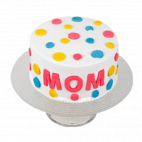 Colourful Mothers Day Cake online delivery in Noida, Delhi, NCR,
                    Gurgaon