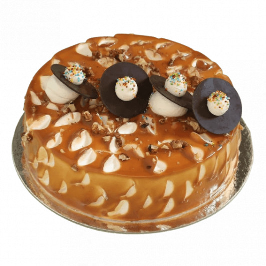 Crunchy Caramel Walnut Cake online delivery in Noida, Delhi, NCR, Gurgaon