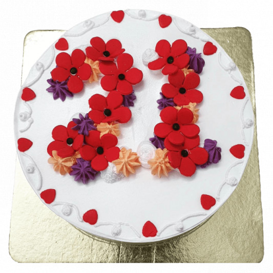 Anniversary Truffle Cake online delivery in Noida, Delhi, NCR, Gurgaon