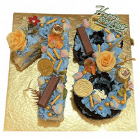 Mini Number Cake or Alphabet Cake online delivery in Noida, Delhi, NCR,
                    Gurgaon