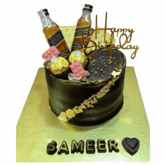 Choco Truffle Whisky Cake online delivery in Noida, Delhi, NCR, Gurgaon