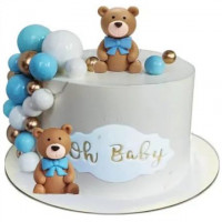 Teddy Bear Themed Cake online delivery in Noida, Delhi, NCR,
                    Gurgaon