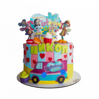 Butterbeans Cafe Theme Cake online delivery in Noida, Delhi, NCR,
                    Gurgaon