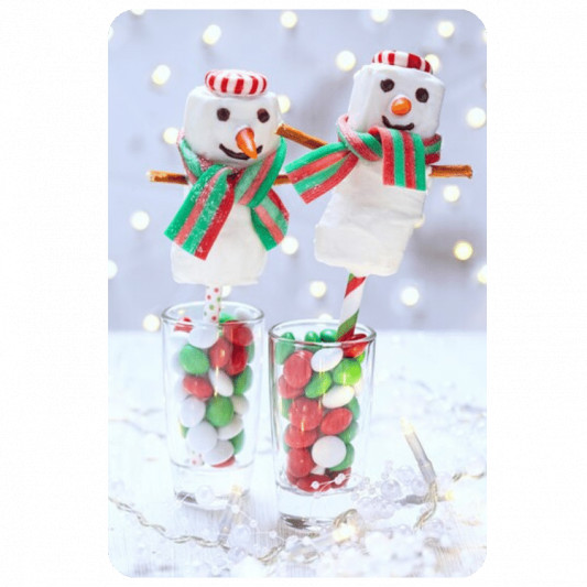 Marshmallow Snowman online delivery in Noida, Delhi, NCR, Gurgaon