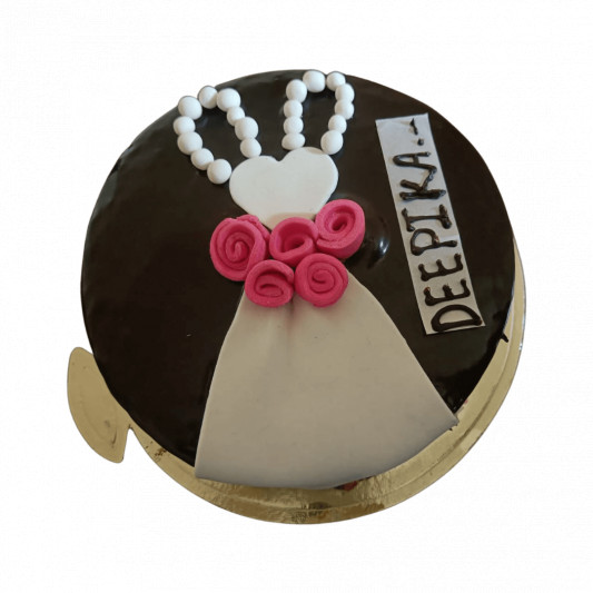 Designer Chocolate Cake for Her online delivery in Noida, Delhi, NCR, Gurgaon