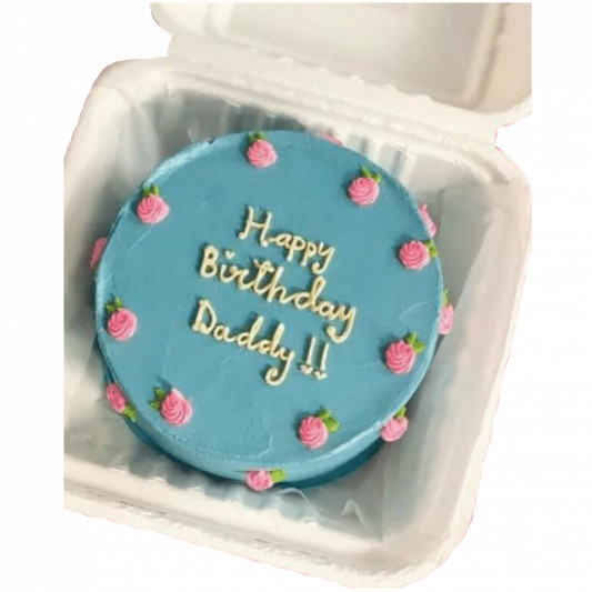 Small Cake for Daddy Birthday online delivery in Noida, Delhi, NCR, Gurgaon