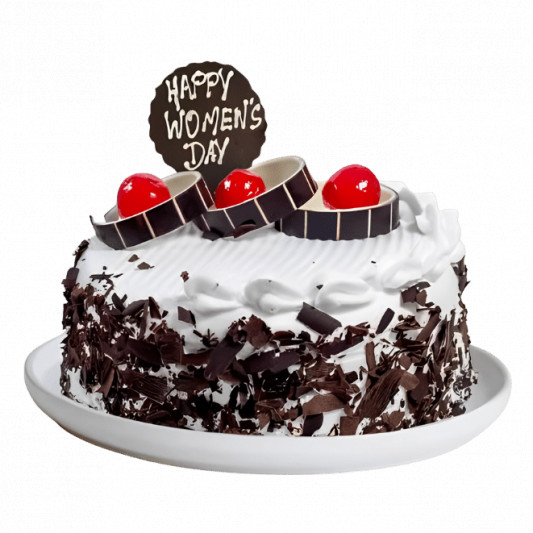 Women’s Day Blackforest Cake online delivery in Noida, Delhi, NCR, Gurgaon