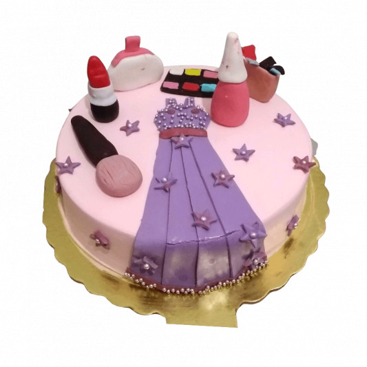 Designer Makeup Cake  online delivery in Noida, Delhi, NCR, Gurgaon