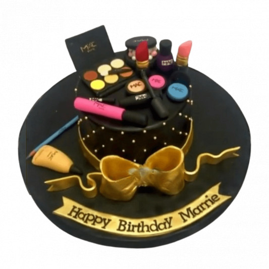 Makeup Fondant Cake online delivery in Noida, Delhi, NCR, Gurgaon