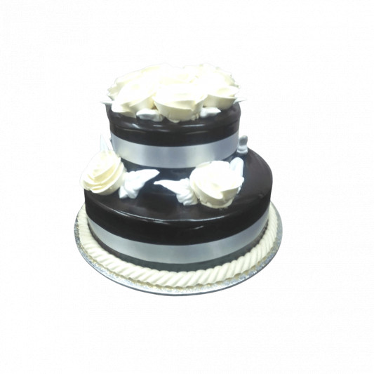 2 Tier Chocolate Cake  online delivery in Noida, Delhi, NCR, Gurgaon