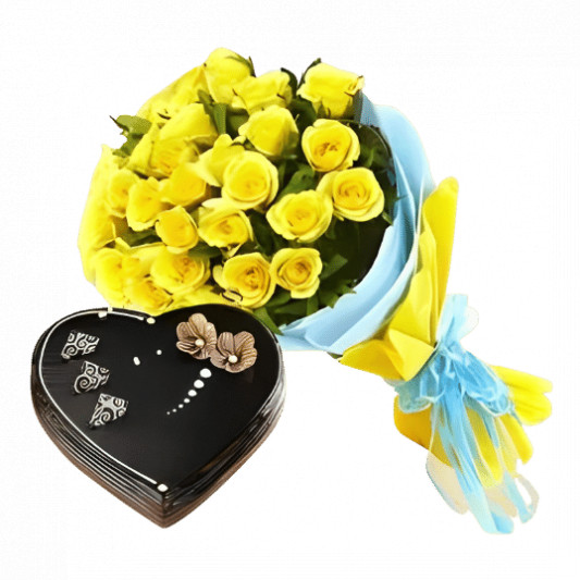 Blooming Love Cake online delivery in Noida, Delhi, NCR, Gurgaon