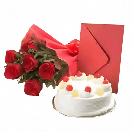 Pineapple Bonanza Cake  online delivery in Noida, Delhi, NCR, Gurgaon