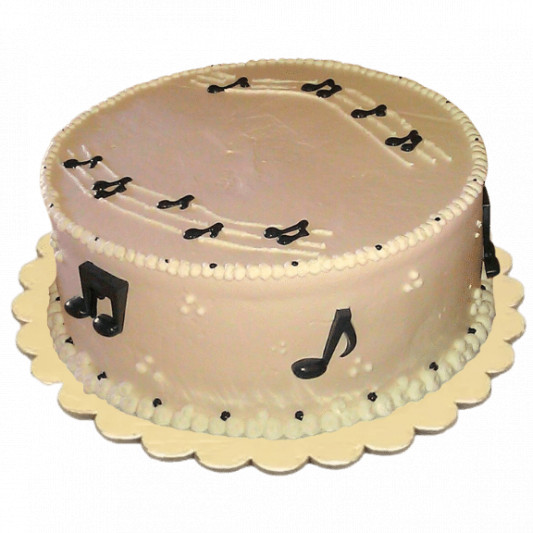 Musical Theme Cake for Birthday | YummyCake