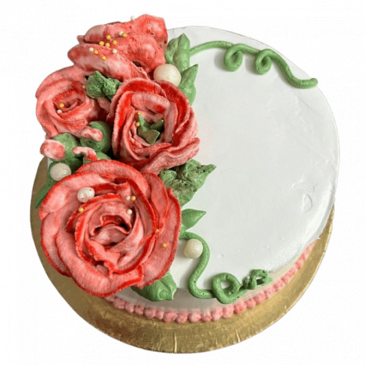 Beautiful Flower Cake online delivery in Noida, Delhi, NCR, Gurgaon