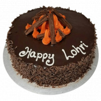 Bonfire Lohri Cake online delivery in Noida, Delhi, NCR,
                    Gurgaon