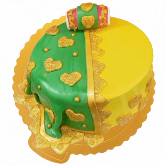  Semi Fondant Lohri Cake online delivery in Noida, Delhi, NCR, Gurgaon