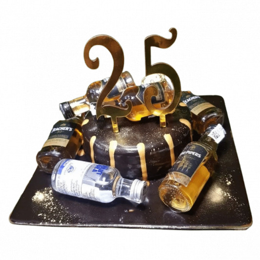 Truffle Bottle Cake online delivery in Noida, Delhi, NCR, Gurgaon