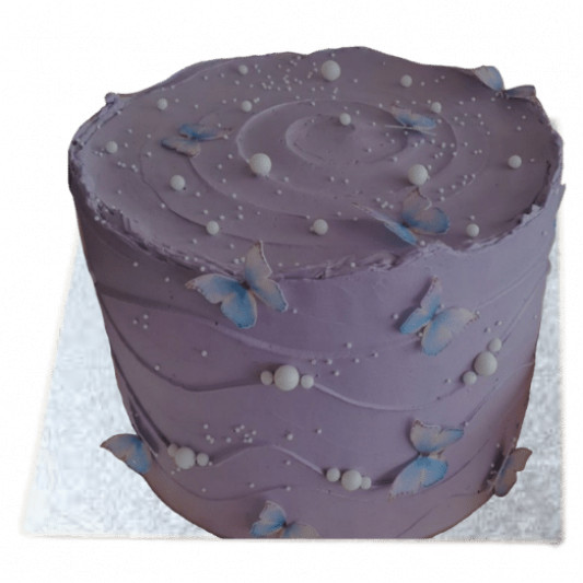 Vanilla Butterfly Wave Cake online delivery in Noida, Delhi, NCR, Gurgaon