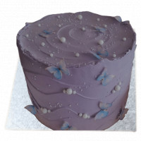 Vanilla Butterfly Wave Cake online delivery in Noida, Delhi, NCR,
                    Gurgaon