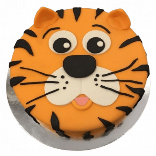 Fondant Baby Tiger Cake online delivery in Noida, Delhi, NCR, Gurgaon