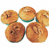 Carrot Walnut Muffins- Pack of 6 online delivery in Noida, Delhi, NCR,
                    Gurgaon
