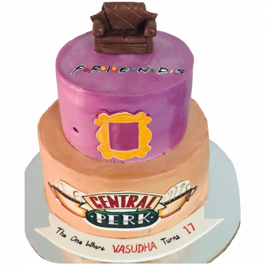 Friendship Theme Cake online delivery in Noida, Delhi, NCR, Gurgaon