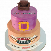 Friendship Theme Cake online delivery in Noida, Delhi, NCR,
                    Gurgaon