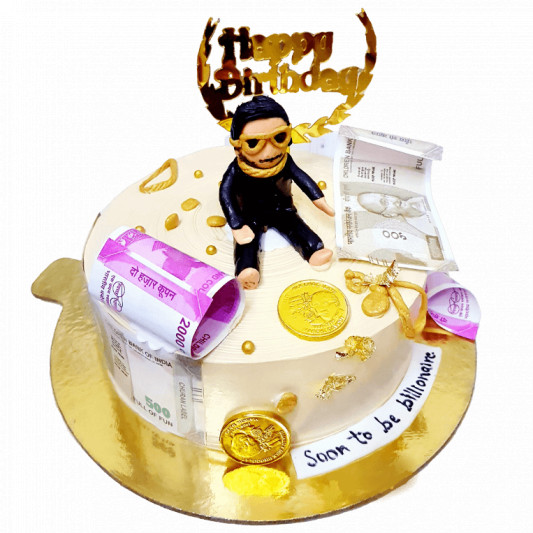 Cake for Billionaire online delivery in Noida, Delhi, NCR, Gurgaon