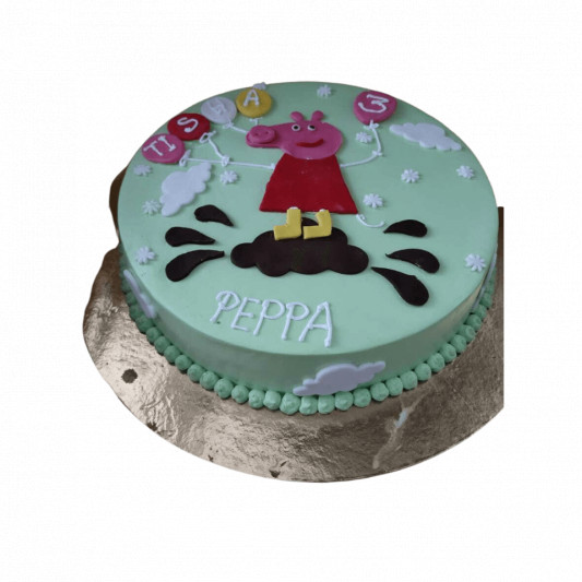  Peppa Pig Theme Cake online delivery in Noida, Delhi, NCR, Gurgaon