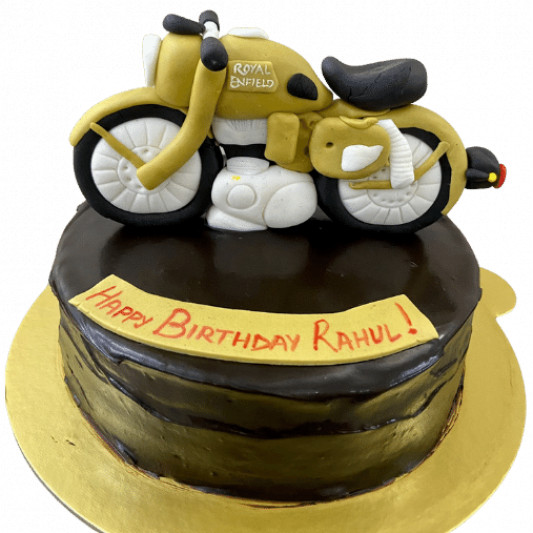 Fondant Bike Theme Cake online delivery in Noida, Delhi, NCR, Gurgaon