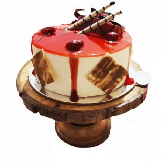  Strawberry Treat Cake online delivery in Noida, Delhi, NCR, Gurgaon