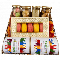 Gift Box of Holi Dessert with ECO Friendly Colour online delivery in Noida, Delhi, NCR,
                    Gurgaon