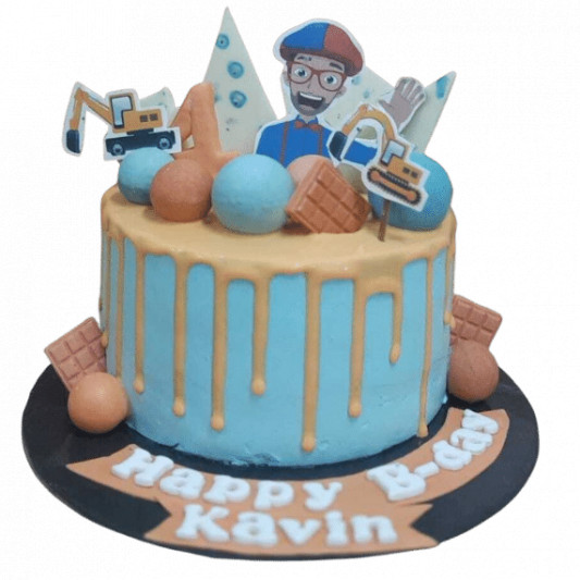 Blippi Theme Cake online delivery in Noida, Delhi, NCR, Gurgaon