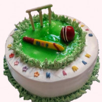 Cricket Themed Cream Cake online delivery in Noida, Delhi, NCR,
                    Gurgaon