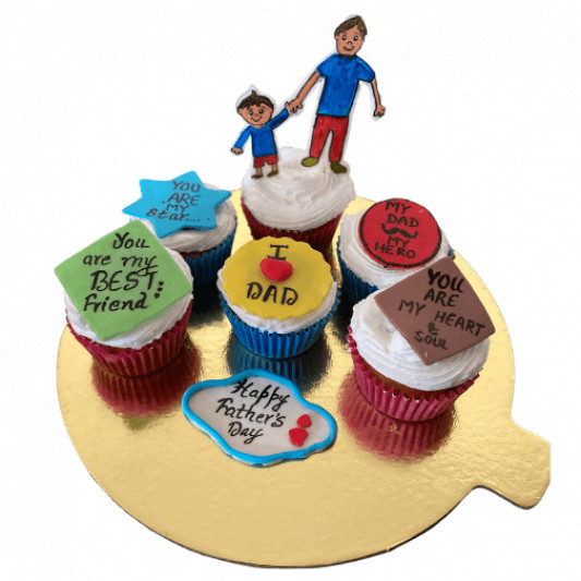 Cupcake For Dad online delivery in Noida, Delhi, NCR, Gurgaon