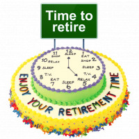 Happy Retirement Cake online delivery in Noida, Delhi, NCR,
                    Gurgaon