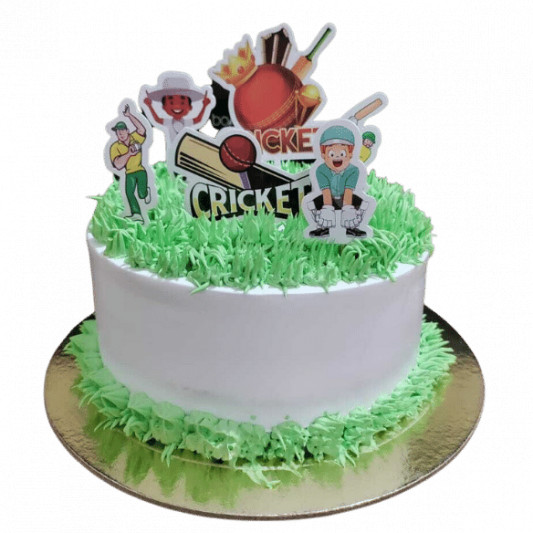 Cricket Theme Cake online delivery in Noida, Delhi, NCR, Gurgaon