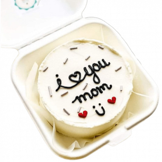 I Love You MOM Cake online delivery in Noida, Delhi, NCR, Gurgaon