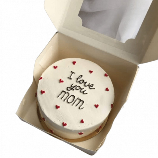 Love You MOM Bento Cake online delivery in Noida, Delhi, NCR, Gurgaon