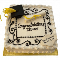 Congratulation Graduation Cake online delivery in Noida, Delhi, NCR,
                    Gurgaon