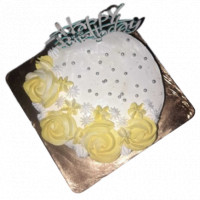 Rosette flower cake online delivery in Noida, Delhi, NCR,
                    Gurgaon