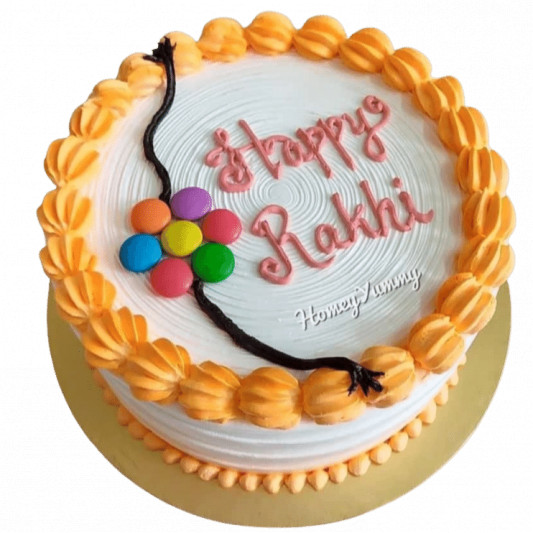 Cake for Happy Rakhi online delivery in Noida, Delhi, NCR, Gurgaon