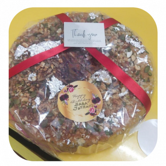 Kesar mawa dry fruit cake online delivery in Noida, Delhi, NCR, Gurgaon