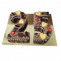 25 Anniversary Cake online delivery in Noida, Delhi, NCR,
                    Gurgaon
